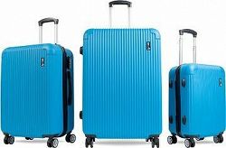 Aga Travel Súprava cestovných kufrov MR4652 Modrá
