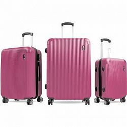 Aga Travel Súprava cestovných kufrov MR4652 Ružová