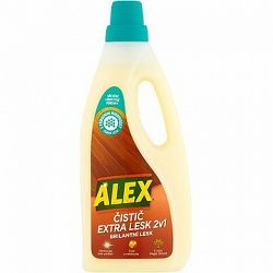 ALEX 2v1 čistič a extra lesk na drevo 750 ml