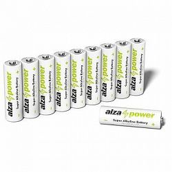 AlzaPower Super Alkaline LR6 (AA) 10 ks v eko-boxe