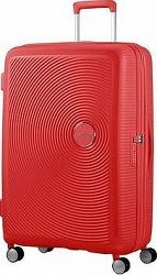American Tourister Soundbox Spinner 77 EXP Coral Red