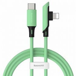 Baseus Colourful Elbow Type-C to Lightning Cable PD 18 W 1,2 m Green