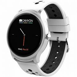 Canyon smart športové hodinky Oregano CNS-SW81SW, strieborno-biele