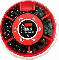 DAM Split Shot Dispenser Fine 0,2 – 1 g (70 g)