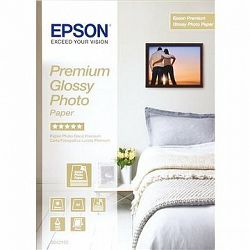Epson Premium Glossy Photo Paper A4 15 listov