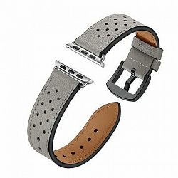 Eternico Apple Watch 38 mm / 40 mm Leather Band Grey