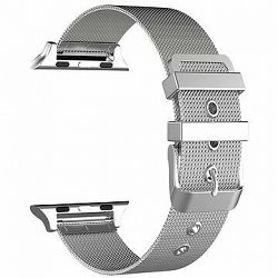 Eternico Apple Watch 38 mm / 40 mm Mesh Metal Band Silver