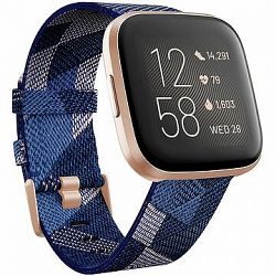 Fitbit Versa 2 Special Edition (NFC) – Navy & Pink Woven