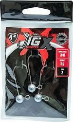 FOX Rage Jig X Heads 25 g Veľkosť 5/0 3 ks
