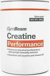 GymBeam Creatine Performance 400 g, green apple