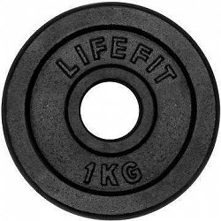 Kotúč Lifefit 1 kg/tyč 30 mm