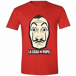 La Casa De Papel - Papierový dom: Mask and Logo - tričko