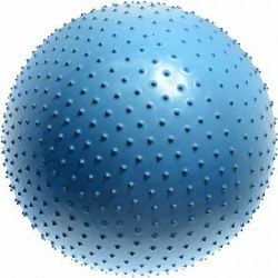 Lifefit – Masážna gymnastická lopta modrá