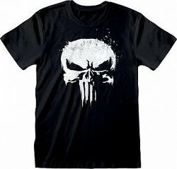 Marvel|Punisher – TV Skull Logo – tričko