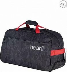 Meatfly cestovná taška Gail, Morph Black 42 l