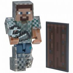 Minecraft Steve v reťazovej zbroji