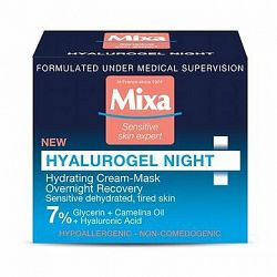 MIXA Hyalurogel Night Hydrating Cream-Mask 50 ml