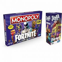 Monopoly Fortnite + Jenga Fortnite
