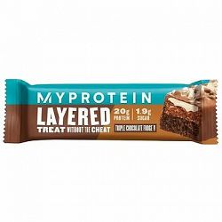 Myprotein 6 Layer Bar 60 g, Triple Chocolate Fudge