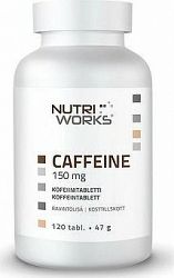 NutriWorks Caffeine 120 tabliet