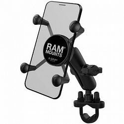 RAM Mounts kompletná zostava držiaku mobilného telefónu X-Grip s objímkou na riadidlá