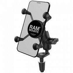 RAM Mounts kompletná zostava držiaku X-Grip s uchytením do krku riadenia motocykla