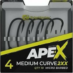 RidgeMonkey Ape-X Medium Curve 2XX Barbed 10 ks