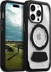Rokform Kryt Eagle 3, magnetický kryt pre golfistov, pre iPhone 15 Pro, čierny