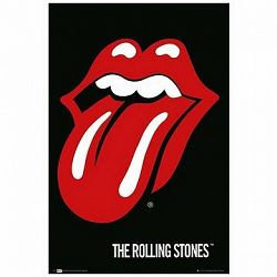 The Rolling Stones - Lips - plagát 65 × 91,5 cm