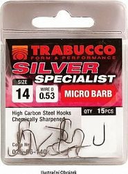 Trabucco Silver Specialist Veľkosť 10 15 ks