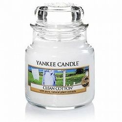 YANKEE CANDLE Classic malá Clean Cotton 104 g