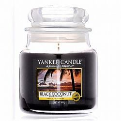 YANKEE CANDLE Classic stredná Black Coconut 411 g