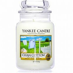 YANKEE CANDLE Classic veľká 623 g Clean Cotton