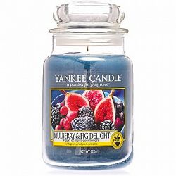 YANKEE CANDLE Classic veľká Mulberry & Fig Delight 623 g